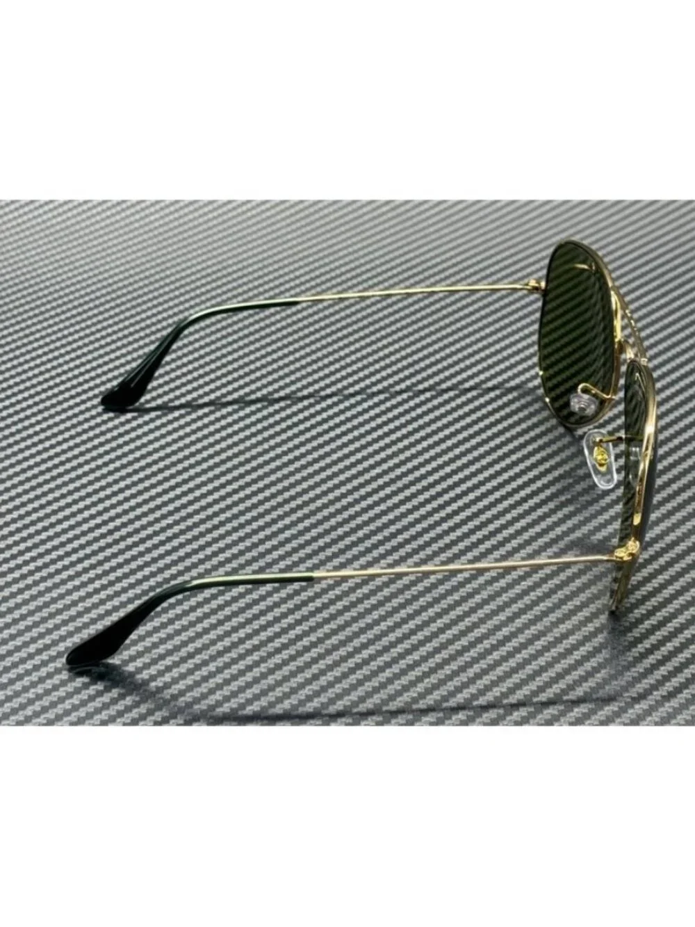 New Ray-Ban Men  Arista Gold Sunglasses  58- 14- 135